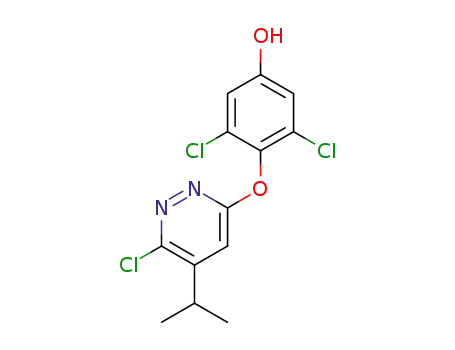 3,5-dichloro-4-((6-chloro-5-isopropylpyridazin-3-yl)oxy)phenol
