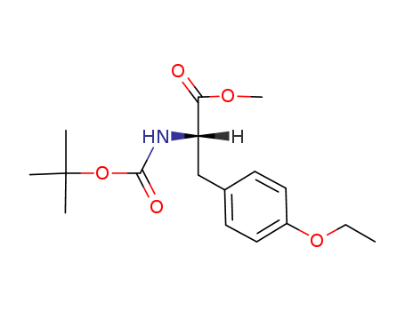 N-[(1,1-Dimethylethoxy)Carbonyl]-O-ethyl-L-Tyrosine Methyl Ester