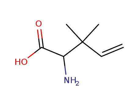 2-amino-3,3-dimethylpent-4-enoic acid