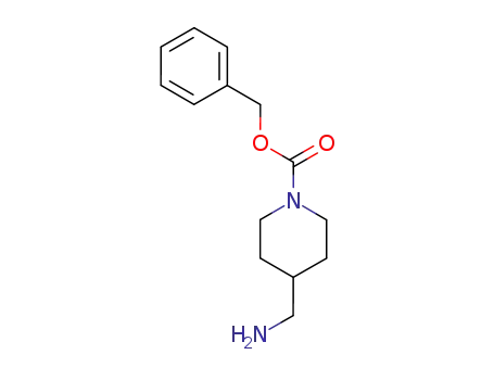Molecular Structure of 157023-34-2 (1-Cbz-4-Aminomethylpiperidine)