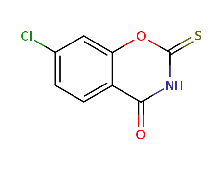 7-chloro-2-thioxo-2,3-dihydro-4H-1,3-benzoxazin-4-one