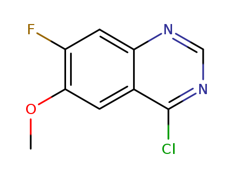 4-CHLORO-7-FLUORO-6-METHOXY-QUINAZOLINE(159768-48-6)