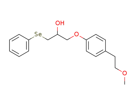 1-[4-(2-methoxy-ethyl)-phenoxy]-3-phenylselanyl-propan-2-ol