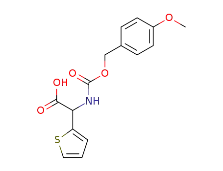 L-α-[[[(4-methoxyphenyl)-methoxy]carbonyl]amino]-2-thiopheneacetic acid