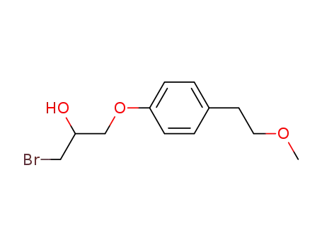 (RS)-1-bromo-3-[4-(2-methoxy-ethyl)-phenoxy]-propan-2-ol