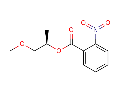 (1R)-2-methoxy-1-methylethyl 2-nitrobenzoate