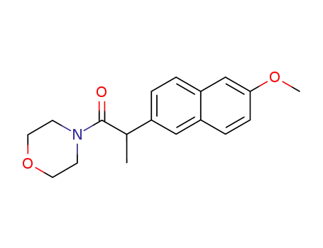 2-(6-methoxynaphthalen-2-yl)-1-morpholinopropan-1-one