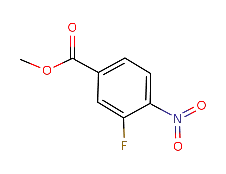 Methyl 3-fluoro-4-nitrobenzenecarboxylate cas no. 185629-31-6 97%
