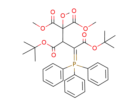 2,3-di-tert-butyl 1,1-dimethyl 1-methoxy-3-(1,1,1-triphenyl-λ5-phosphanylidene)-1,1,2,3-propanetetracarboxylate
