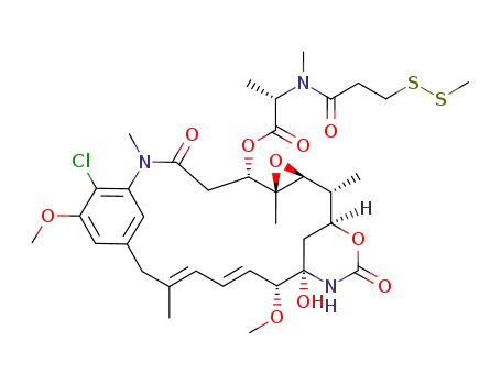 Molecular Structure of 138148-68-2 (DM1-Sme)