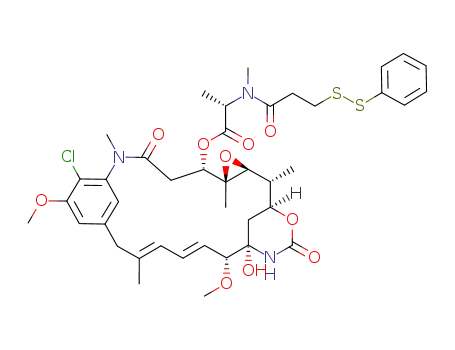 N2'-deacetyl-N2'-[3-(phenyldithio)-1-oxopropyl]maytansine