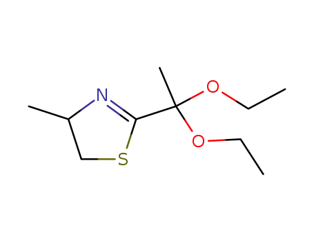2-(1,1-diethoxy-ethyl)-4-methyl-4,5-dihydro-thiazole