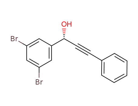 (-)-(1S)-1-(3,5-dibromophenyl)-3-phenylprop-2-yn-1-ol