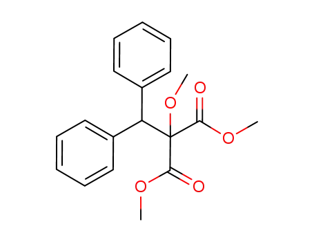 dimethyl (diphenylmethyl)methoxymalonate