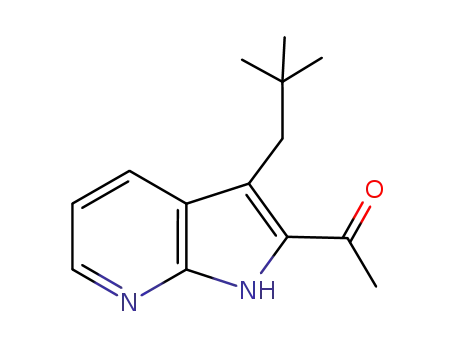 1-[3-(2,2-dimethyl-propyl)-1H-pyrrolo[2,3-b]pyridin-2-yl]-ethanone
