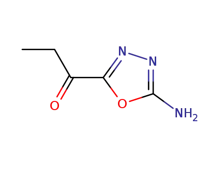 1-(5-amino-1,3,4-oxadiazol-2-yl)propan-1-one