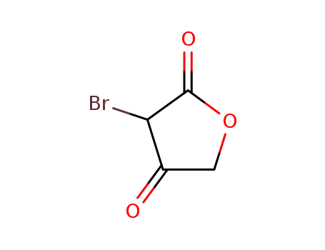 Molecular Structure of 1192-50-3 (2,4(3H,5H)-Furandione, 3-bromo-)
