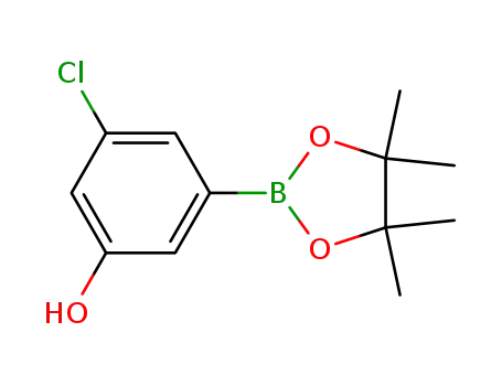 3-chloro-5-(4,4,5,5-tetramethyl-1,3,2-dioxaborolan-2-yl)phenol