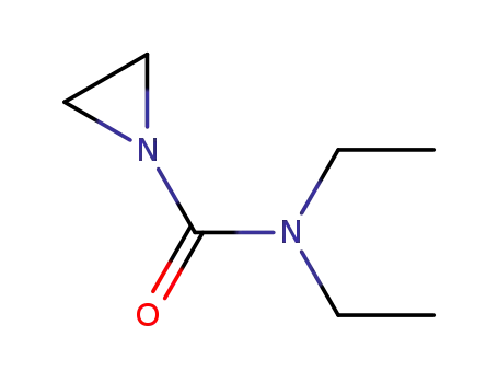 Molecular Structure of 21392-71-2 (N,N-diethylaziridine-1-carboxamide)