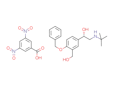 S-4-benzyl-salbutamol*3,5-dinitro-benzoic acid