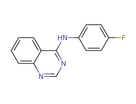 N-(4-fluorophenyl) quinazolin-4-amine