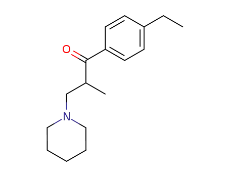 1-Propanone,1-(4-ethylphenyl)-2-methyl-3-(1-piperidinyl)-