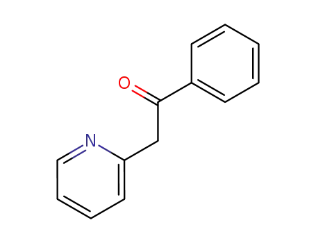 Molecular Structure of 1620-53-7 (1-Phenyl-2-pyridin-2-ylethanone)