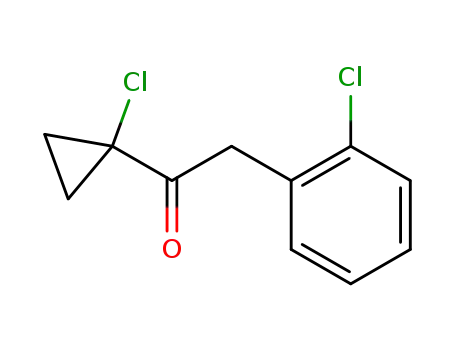 1-(1-chlorocyclopropyl)-2-(2-chlorophenyl)ethanone