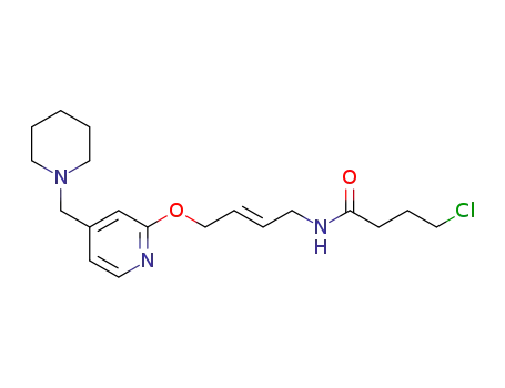 N-[4-(4-piperidinomethyl-pyridin-2-yloxy)-cis-2-butenyl]-4-chlorobutyramide