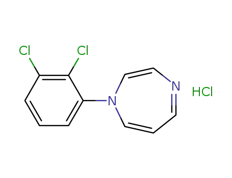 1-(2,3-dichlorophenyl)-[1,4]diazepine hydrochloride salt