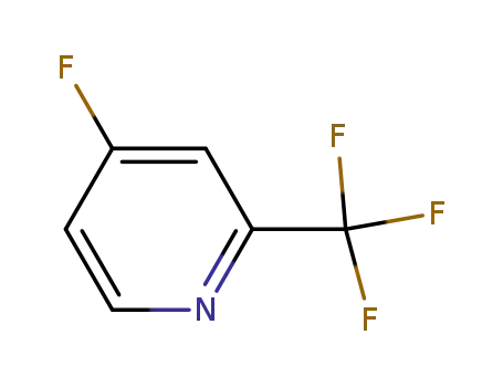 4-플루오로-6-(트리플루오로메틸)피리딘 또는 4-플루오로-2-(트리플루오로메틸)피리딘