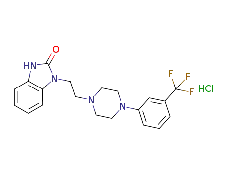 Molecular Structure of 147359-76-0 (Flibanserin Hydrochloride)