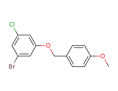 3-chloro-5-(4-methoxybenzyloxy)bromobenzene