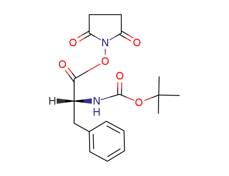 Molecular Structure of 3674-18-8 (BOC-D-PHE-OSU)