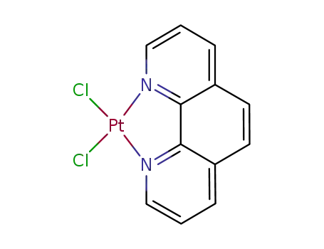 Molecular Structure of 18432-95-6 (DICHLORO(1,10-PHENANTHROLINE)PLATINUM(II))