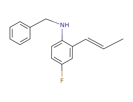 (E)-benzyl-(4-fluoro-2-propenylphenyl)amine