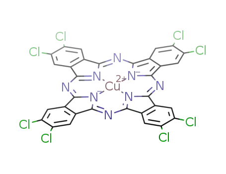 2,3,9,10,16,17,23,24-octachloro-copper phthalocyanine