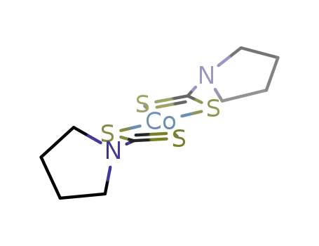 [Co(κ2-pyrrolidine dithiocarbamate)2]
