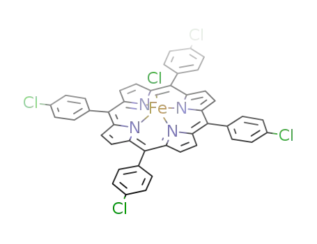 Molecular Structure of 36965-70-5 (meso-Tetrakis(4-chlorophenyl)porphyrin-Fe(III)chloride)