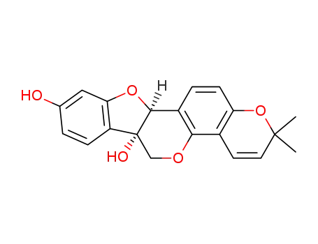 Molecular Structure of 57103-57-8 (glyceollin)