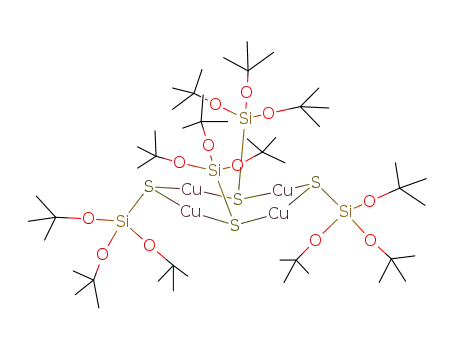 cyclo-tetrakis-{tri-tert-butoxysilanethiolatocopper(I)}