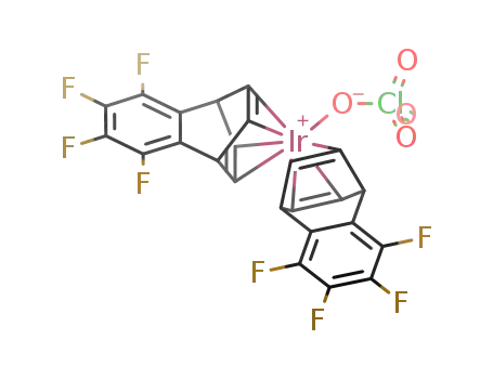 Ir(OClO3)(C6F4C6H6)2