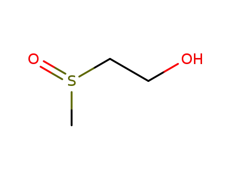 Molecular Structure of 21281-74-3 (2-(methylsulfinyl)ethanol)