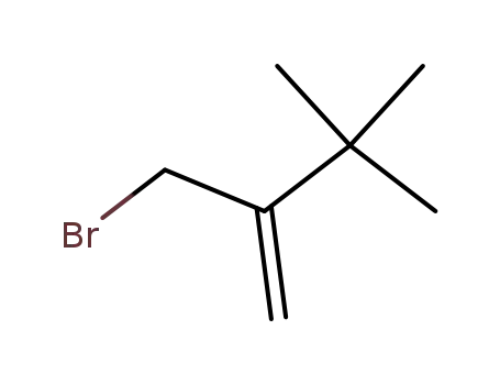 Molecular Structure of 3854-52-2 (1-Butene, 2-(bromomethyl)-3,3-dimethyl-)
