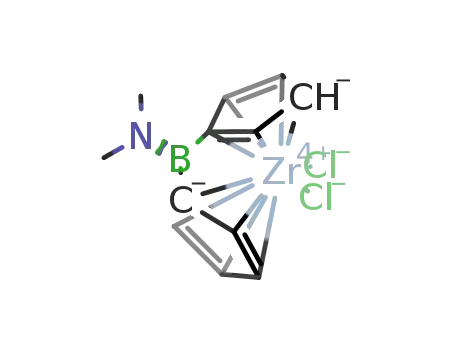 [(CH3)2NB(η(5)-cyclopentadienyl)2]ZrCl2