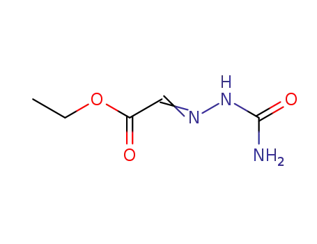Molecular Structure of 999-47-3 (ethyl (2-carbamoylhydrazinylidene)acetate)