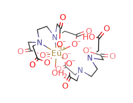 Eu(ethylenediaminetetraacetate(4-))(ethylenediaminetriacetate acetic acid(3-))(H2O)(4-)