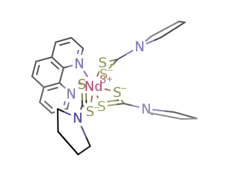 [Nd(pyrrolidinedithiocarbamato)3(1,10-phenanthroline)]