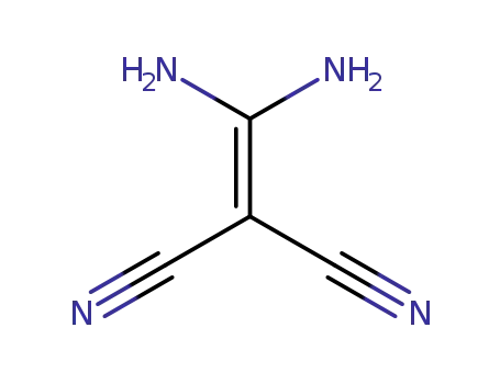 Molecular Structure of 1187-12-8 (Propanedinitrile, (diaminomethylene)-)