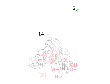 [Cu4(μ-OH)(μ-α-D-glucose-1-phosphate(2-))2(2,2'-bipyridyl)4(H2O)2]Cl3*14H2O